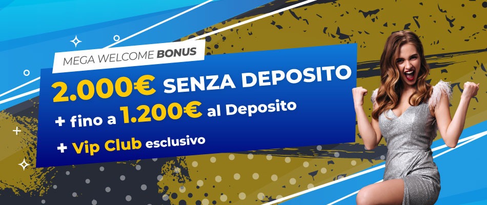 MEGA WELCOME BONUS
