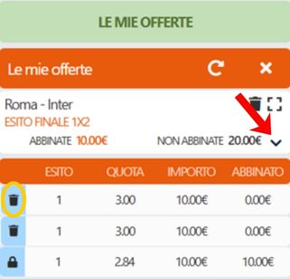 Ticket non abbinati (Fig. 5)