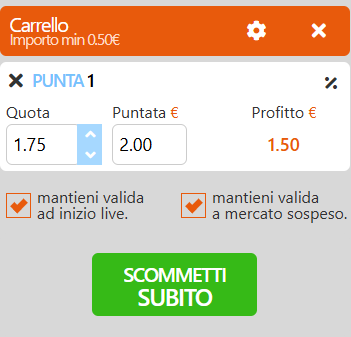 Mantieni valida a mercato sospeso